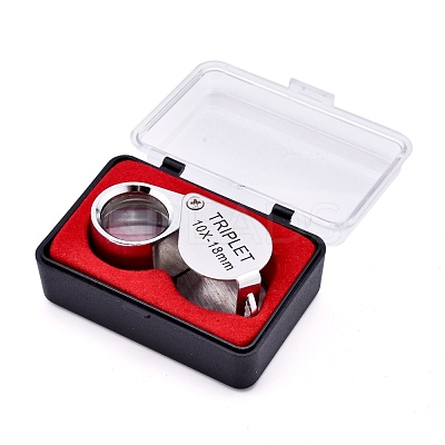 Stainless Steel Folding Jewelry Loupe TOOL-L010-005-1