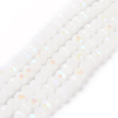 Electroplate Glass Beads Strands EGLA-A044-J1mm-L05-1