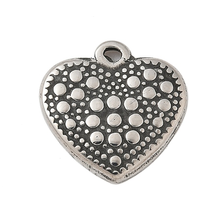 304 Stainless Steel Tibetan Style Pendants STAS-S185-08AS-A-1