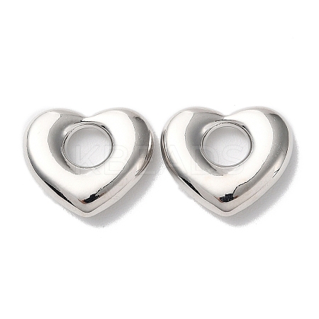 Eco-Friendly Alloy European Beads PALLOY-M215-04P-1