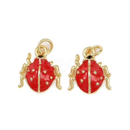 Brass Charms KK-C095-10A-G-1