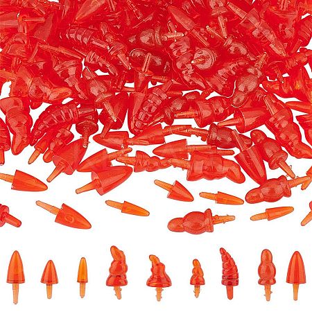 135Pcs 9 Styles Plastic Craft Nose DIY-AR0003-88-1