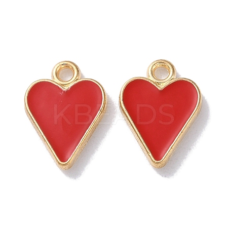 Alloy Enamel Pendants ENAM-O001-11H-G-1