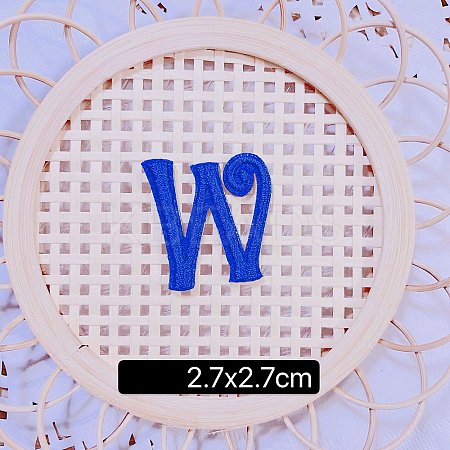 Computerized Embroidery Cloth Self Adhesive Patches FIND-TAC0002-02W-1