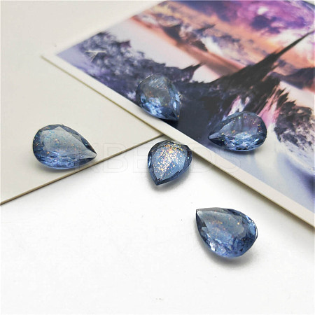 Pointed Back Resin Rhinestone Cabochons PW-WGF1EE1-06-1