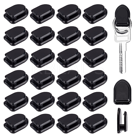 40Pcs Resin Car Mini Hooks AJEW-CP0008-52-1