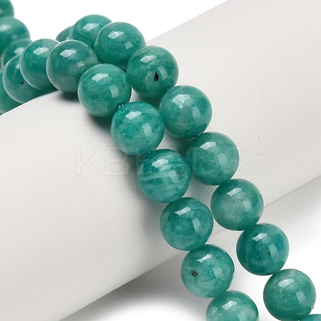 Natural Soviet Amazonite  Beads Strands G-C259-B08-6mm-1