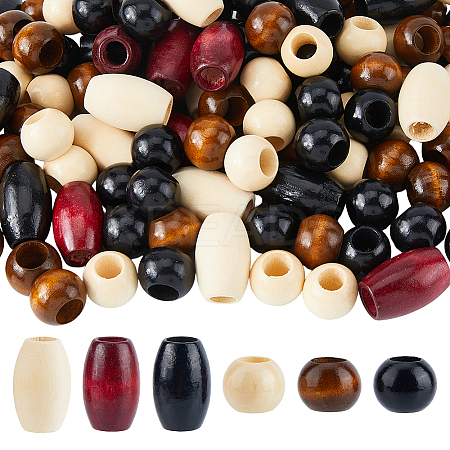 Wooden Beads WOOD-HS0001-02-1