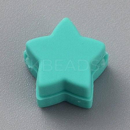 Star Silicone Focal Beads SIL-TAC0008-08G-1