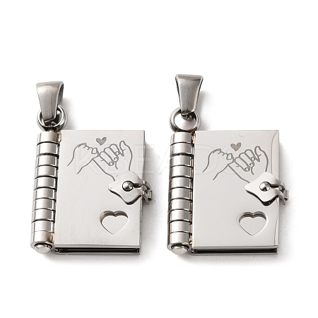 304 Stainless Steel Pendants SA-CBA694E-01P-04-1