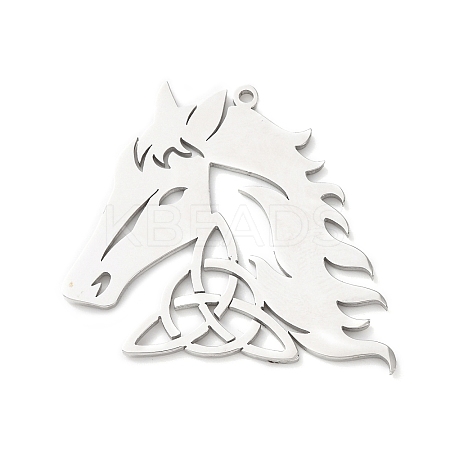 304 Stainless Steel Pendants LS-STAS-D202-06P-1