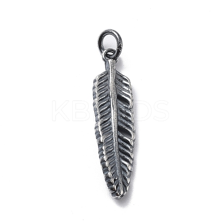 925 Sterling Silver Pendants with Jump Rings LS-STER-R001-03S-01-1