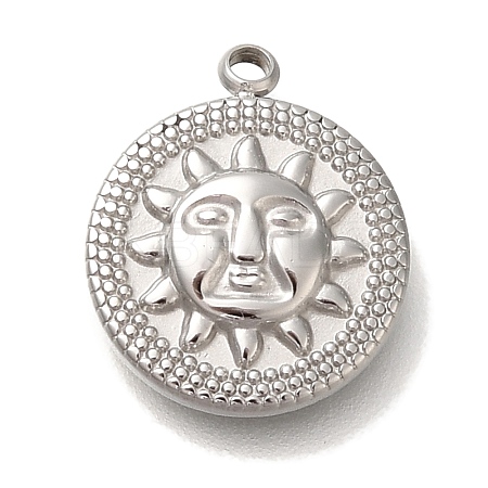 Anti-Tarnish 304 Stainless Steel Charms STAS-P371-105P-1