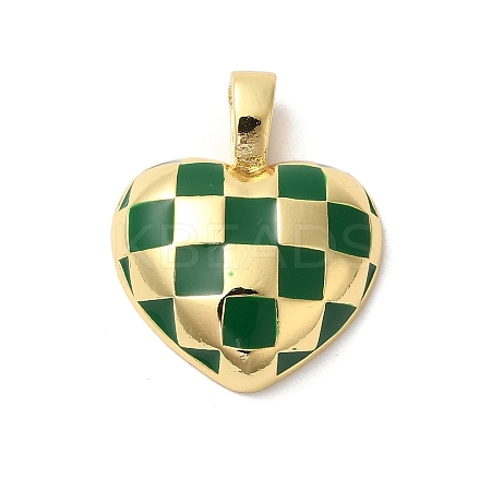 Rack Plating Brass Enamel Pendants KK-Z056-41G-02-1