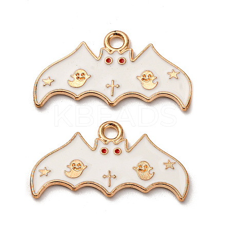 Halloween Alloy Enamel Pendants FIND-I056-01B-G-1