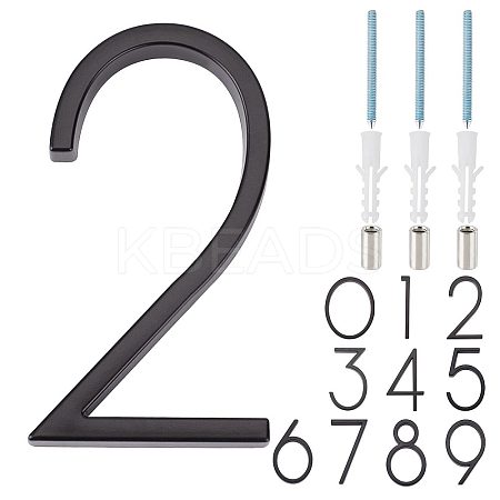 Zinc Alloy Number Sign Labels FIND-WH0061-83C-1