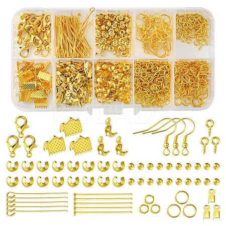 DIY Alloy & Iron Jewelry Making Findings Kit DIY-FS0005-84G-1