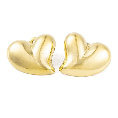 Left and Right Ion Plating(IP) 304 Stainless Steel Stud Earrings for Women EJEW-A049-06G-1
