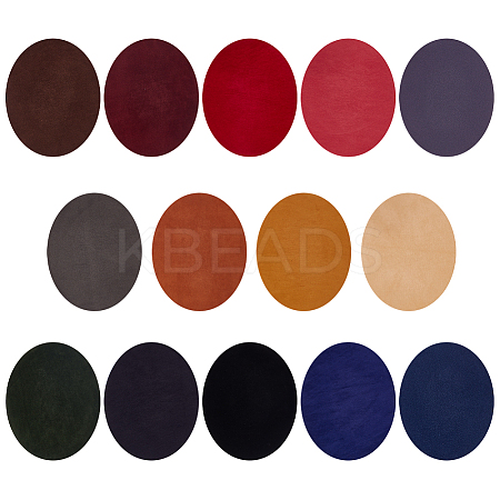 28Pcs 14 Colors Iron on Clothing Repair Patches PATC-GA0001-21-1