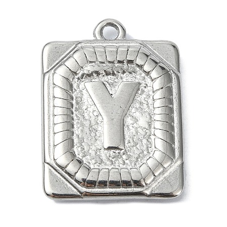 Anti-Tarnish 304 Stainless Steel Pendants STAS-U033-01P-Y-1