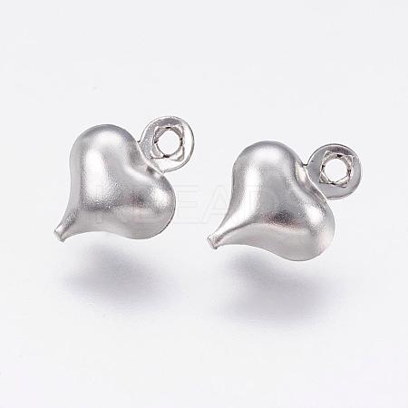 Tarnish Resistant 304 Stainless Steel Charms STAS-P167-G01-1