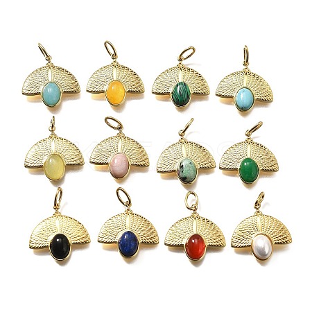 Gemstone Pendants STAS-Q337-12G-1