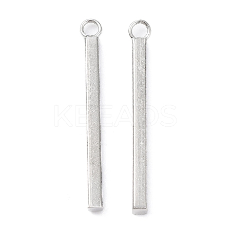 Non-Tarnish 304 Stainless Steel Pendants STAS-P327-09C-P-1