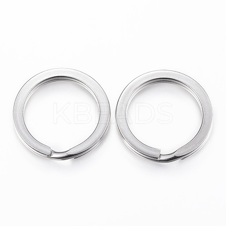 Tarnish Resistant 304 Stainless Steel Split Key Rings LS-STAS-P177-2.6x30mm-P-1