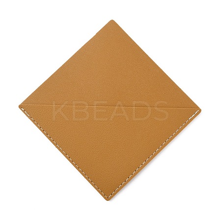 PU Imitation Leather Bookmarks OFST-WH0002-34B-05-1