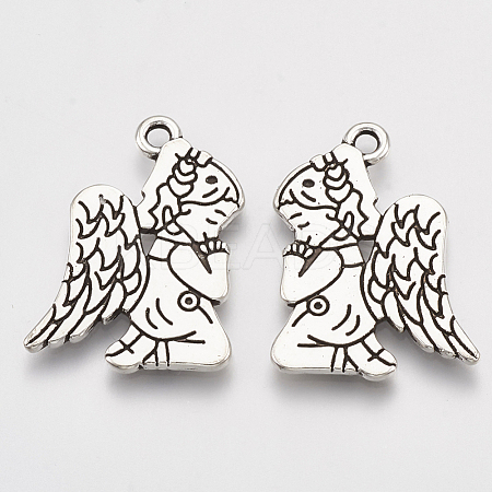 Tibetan Style Alloy Pendants LS-TIBE-S314-10AS-LF-1