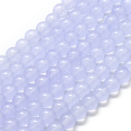 Natural Malaysia Jade Beads Strands G-L645-C01-6mm-02-1