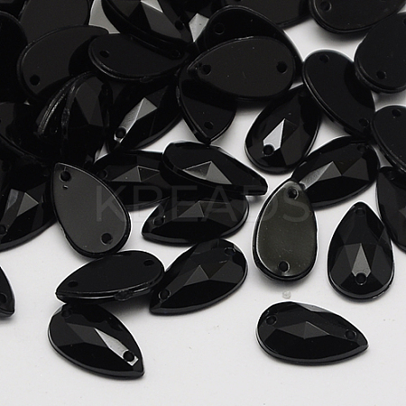 Sew on Rhinestone ACRT-M015-8x13mm-01-1