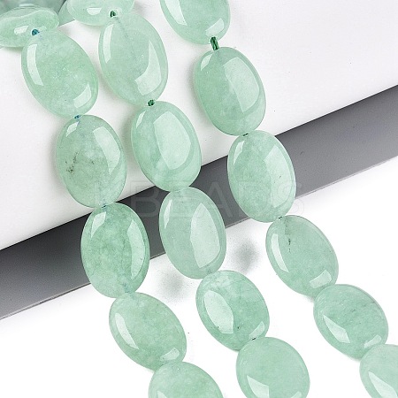 Dyed Natural White Jade Beads Strands G-N370-01A-08-1