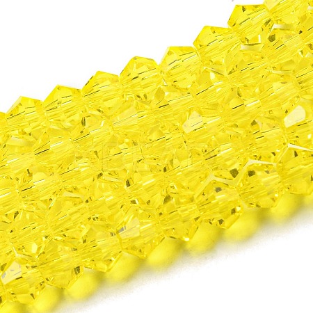 Transparent Glass Beads Strands EGLA-A039-T3mm-D21-1