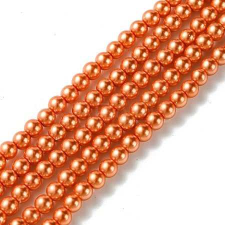 Grade A Glass Pearl Beads HY-J001-4mm-HX019-1