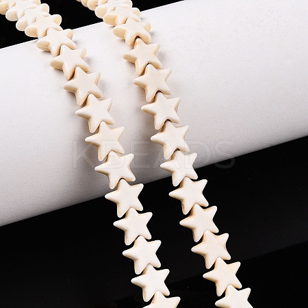 Synthetic Turquoise Beads Strands UNKW-T001-07-1