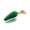 Brass Enamel Pendants LS-KK-S515-023B-G-2