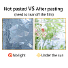 Gorgecraft 16Sheets 4 Style Waterproof PVC Colored Laser Stained Window Film Adhesive Stickers DIY-WH0256-056-10