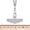 304 Stainless Steel Universal Phone Tether Tabs NJEW-D342-01P-3