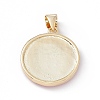 Rack Plating Brass Enamel Pendants KK-B065-03G-04-2