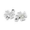 Rack Plating Alloy Crystal Rhinestone Pendants RB-L036-VF865-1-2