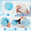 12 Sheets 3 Style Waterproof Ocean Theme PET Nail Art Stickers STIC-OC0001-05-4
