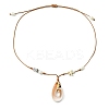 Shell Pendant Necklaces NJEW-TA00179-02-2