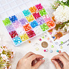 880pcs 24 Styles Eco-Friendly Transparent Acrylic Beads TACR-SP0001-23-3