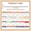 Polyester Book Binding Headbands DIY-CP0010-87A-2