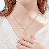 6Pcs 2 Colors 304 Stainless Steel Paperclip Chain Necklaces NJEW-SC0001-58B-5
