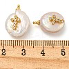 Natural Cultured Freshwater Pearl Pendants PEAR-F008-19G-3