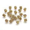 Tibetan Style Alloy Beads X-GLF0332Y-NF-1