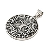 316 Surgical Stainless Steel Pendants STAS-E212-58AS-2
