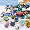 500G Handmade Porcelain Cabochons PORC-SP0001-17-7